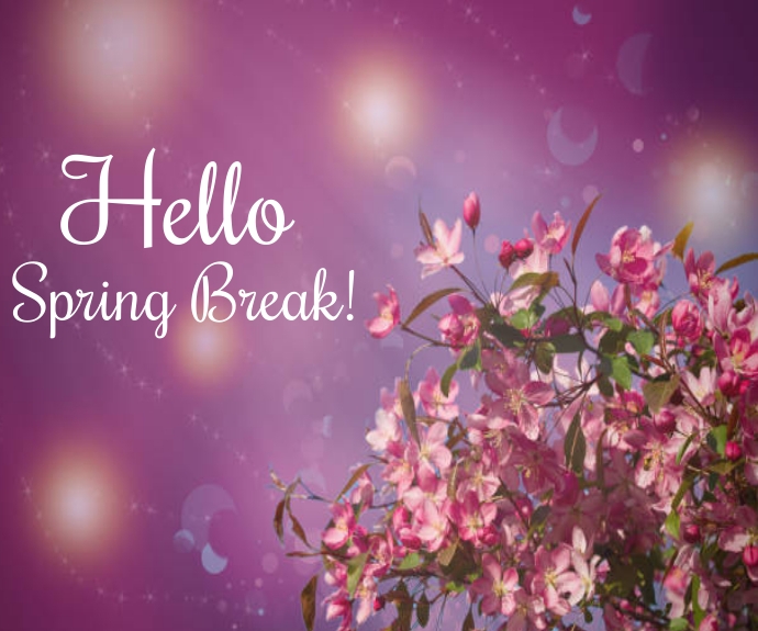 Hello spring break Template | PosterMyWall