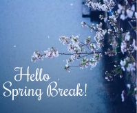 Hello spring break Template | PosterMyWall
