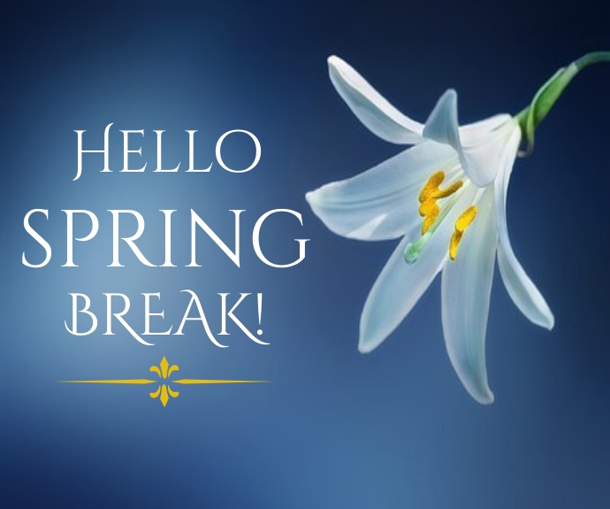 Hello spring break Template | PosterMyWall