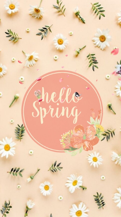 Hello Spring Tumblr Wallpaper