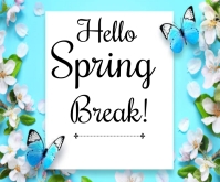 Hello spring Template | PosterMyWall