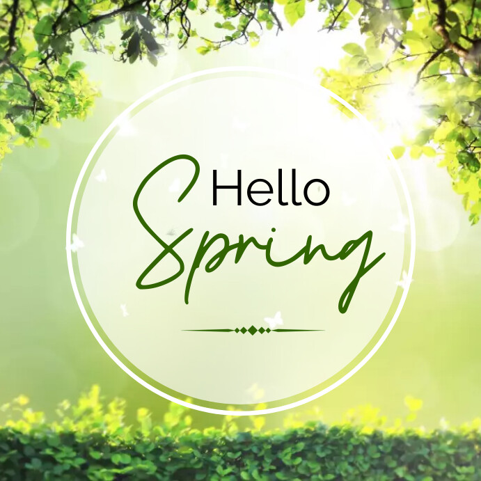 Copy of HELLO SPRING | PosterMyWall