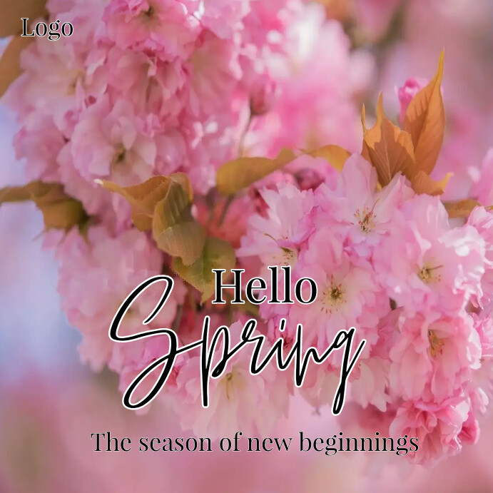Copy of hello spring | PosterMyWall