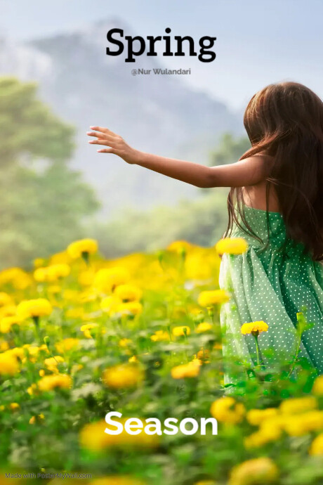 Hello spring Template | PosterMyWall