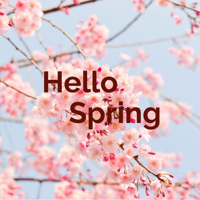 Hello Spring Template | PosterMyWall