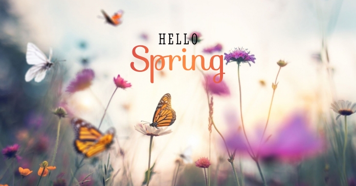 Plantilla de Hello Spring | PosterMyWall