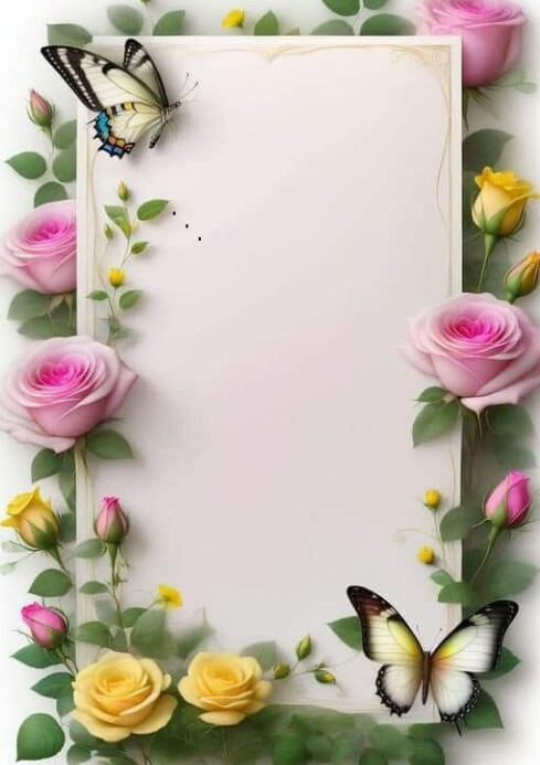 Hello spring A4 template