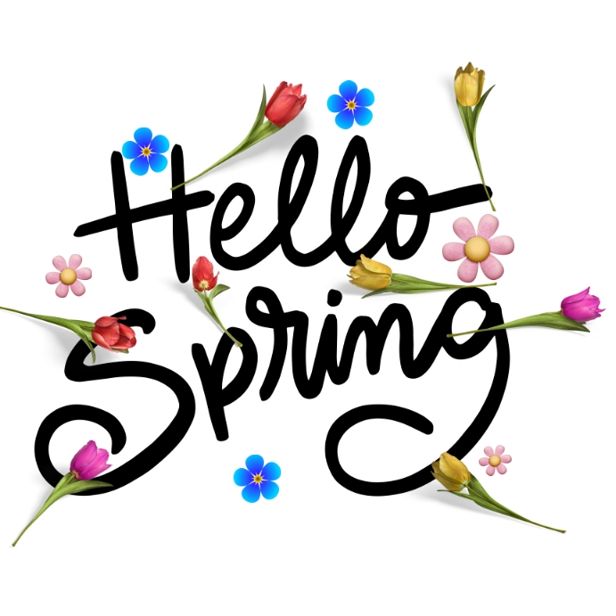 Hello Spring Template | PosterMyWall