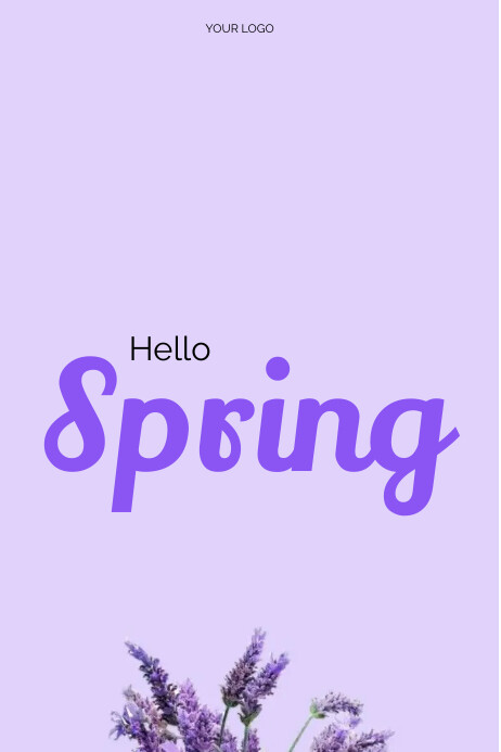 Hello spring Template | PosterMyWall