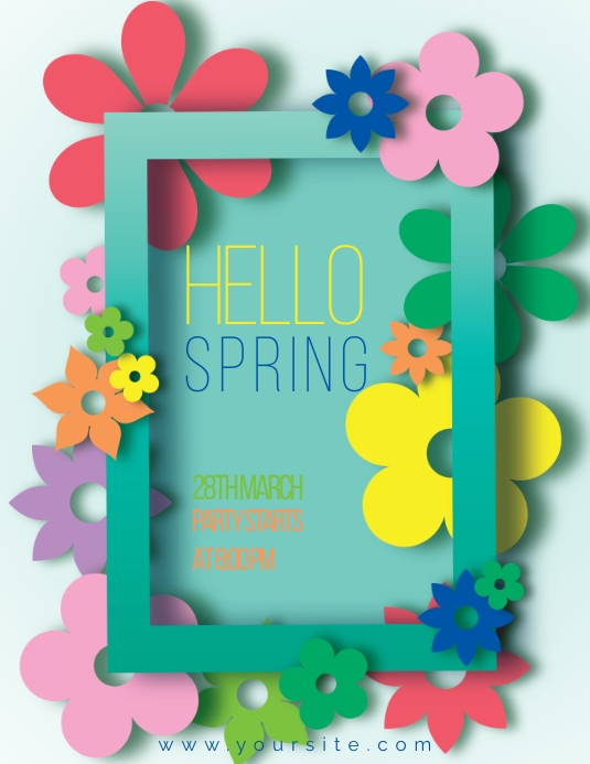 Copy of Hello Spring | PosterMyWall