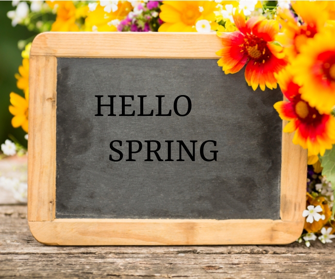 Copy of Hello spring | PosterMyWall