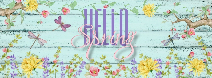 Hello Spring Facebook Cover