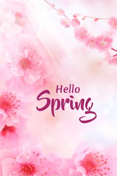 Plantilla de Hello Spring Instagram Post | PosterMyWall