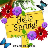 Spring Template | PosterMyWall