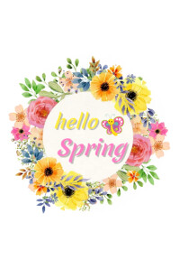 Hello Spring Poster Template | PosterMyWall