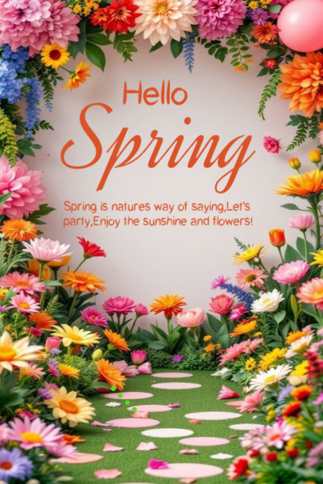Spring Celebration Posters Template | PosterMyWall