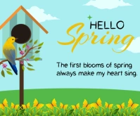 Hello Spring Template 2025 Umugqa Ophakathi