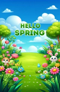 Hello Spring template 2025 Tabloid