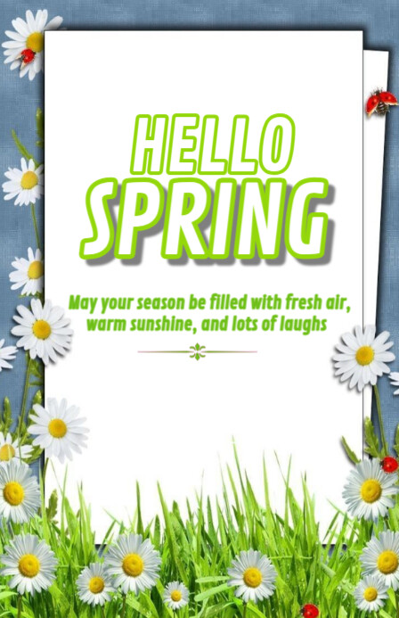 Hello Spring template 2025 Tabloid