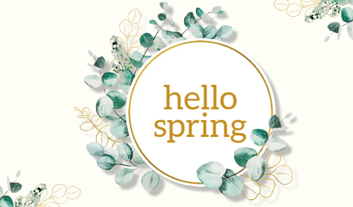 Hello Spring Templates | PosterMyWall