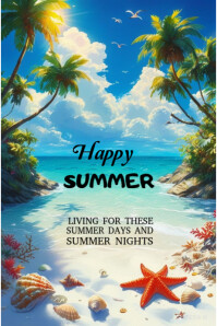 Hello summer Poster template
