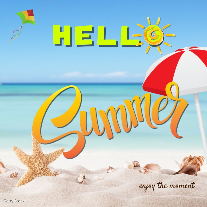 Copy of Hello Summer | PosterMyWall