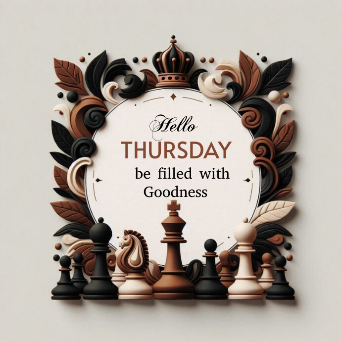 Hello! Thursday Rocks Modèle Hello Thursday poster | PosterMyWall