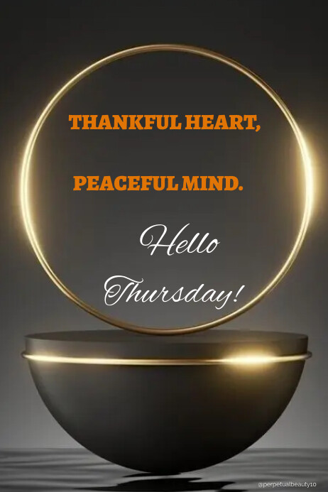 Hello Thursday templates design | PosterMyWall