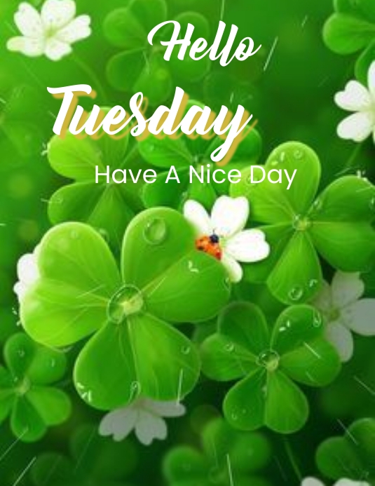 Hello tuesday Template | PosterMyWall