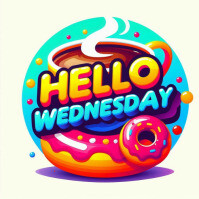 Hello Wednesday Instagram post Template | PosterMyWall