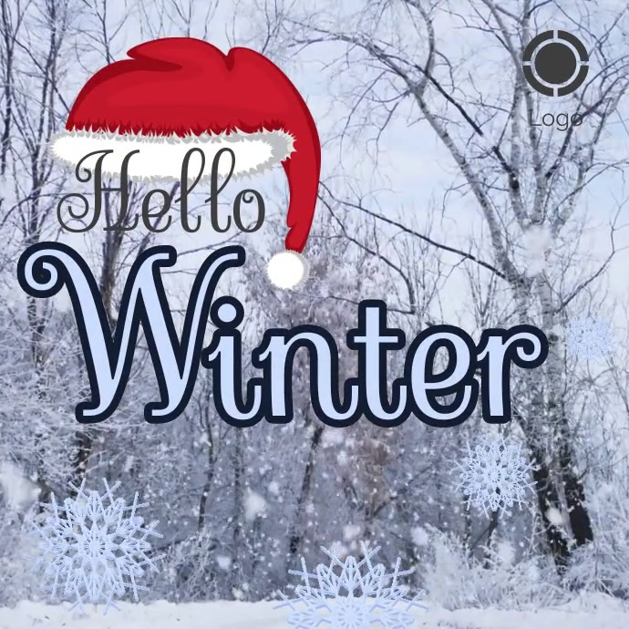 Hello winter Template | PosterMyWall