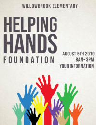 Volunteers Needed Poster Flyer Template | PosterMyWall