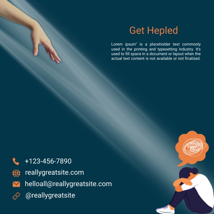 Need Helper Post Copy of Help Needed | PosterMyWall