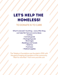Template Homeless PosterMyWall