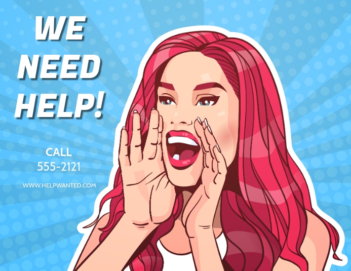 HELP WANTED Template PosterMyWall