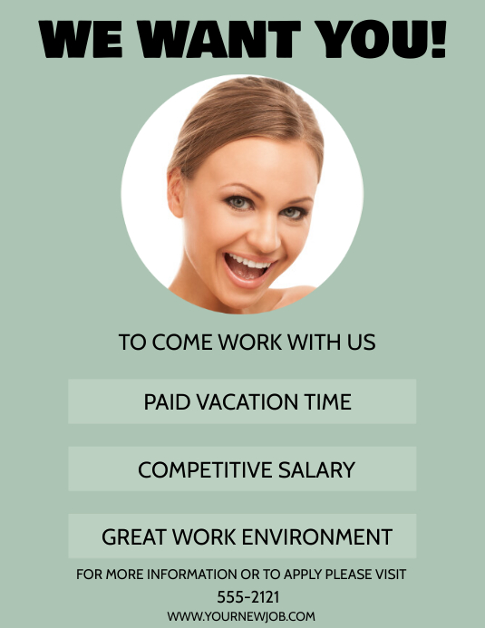 HELP WANTED Template PosterMyWall