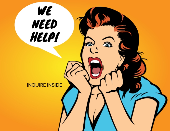 HELP WANTED Template PosterMyWall