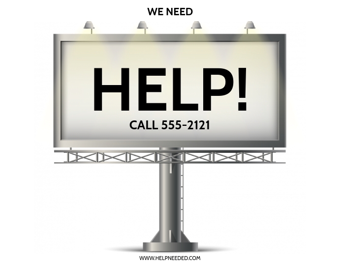 Help Wanted Design HELP WANTED Template | PosterMyWall