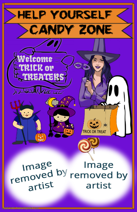 Help Yourself To Candy Sign Template Postermywall