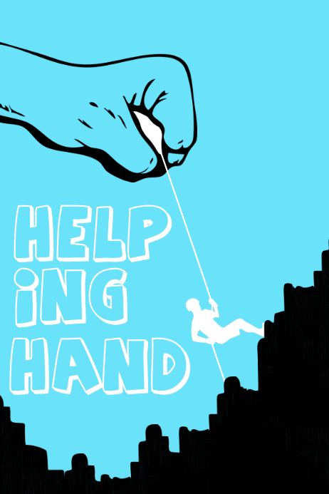 Helping Hand Template PosterMyWall