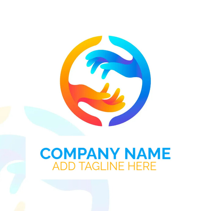 helping hand logo design Template | PosterMyWall