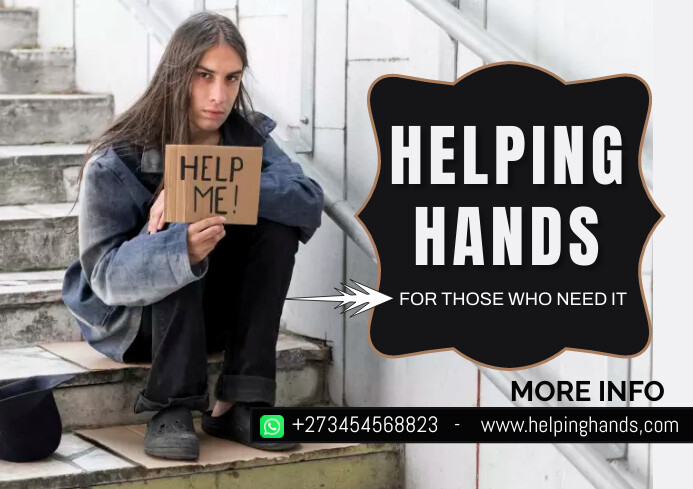 helping hands Template | PosterMyWall