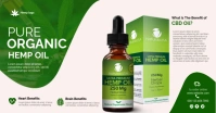 Hemp oil Facebook Shared Image template