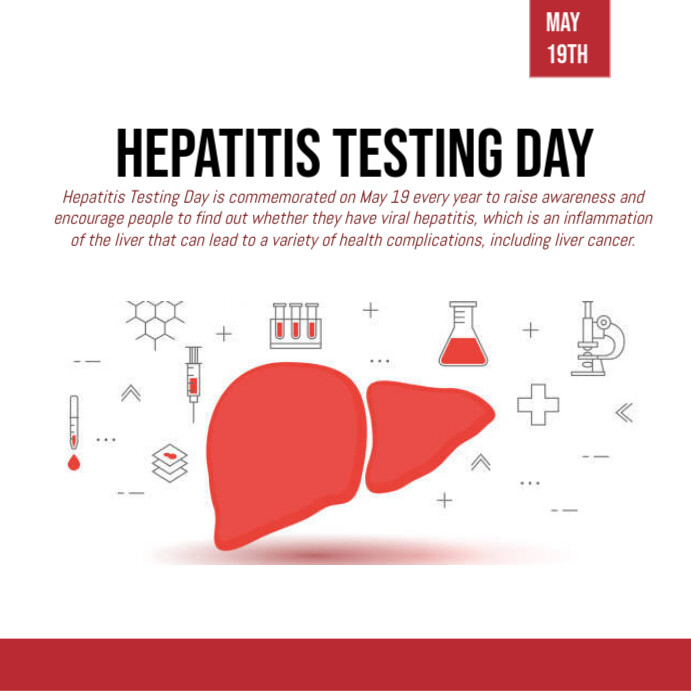 hepatitis testing day Template | PosterMyWall