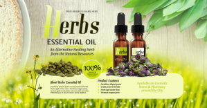 Herbal Product Facebook Shared Image template