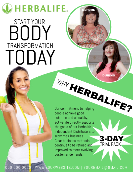Herbalife Flyer Template Postermywall