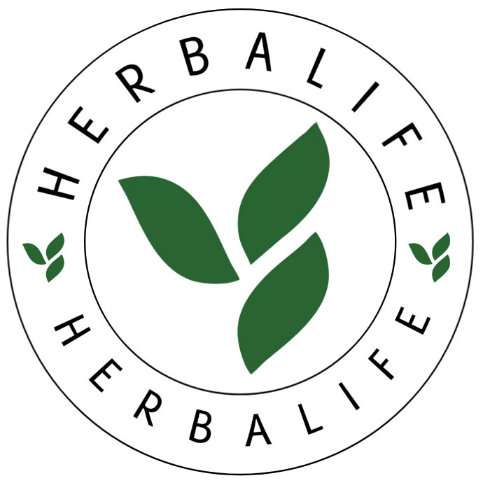 Herbalife White&Green New Logo Leafs template
