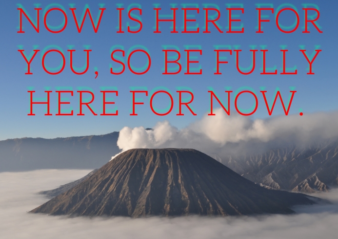 For Now HERE FOR NOW QUOTE TEMPLATE | PosterMyWall