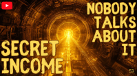 Brown Secret Income YouTube Thumbnail Template