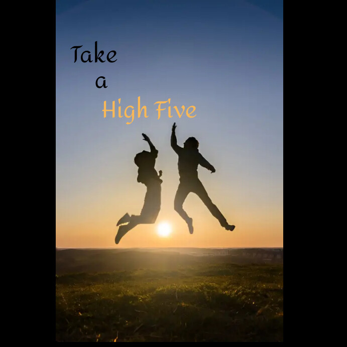 High Five Template | PosterMyWall